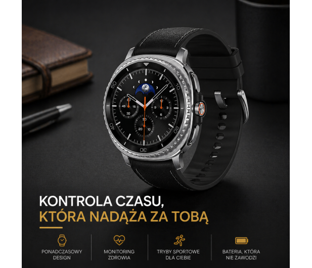 SAMSUNG Galaxy Watch8 Classic Czarny - 1344352 - zdjęcie 10